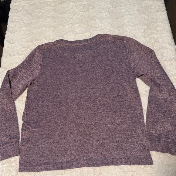 Abercrombie & Fitch Kids Heathered Purple Sweater - Picture 4 of 5